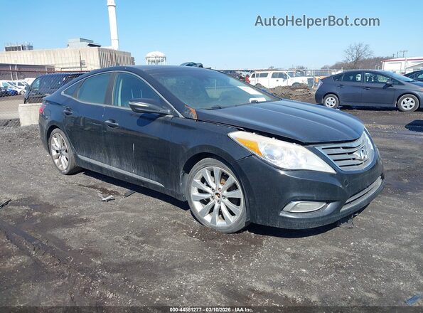 KMHFH4JG3GA550217 2016 HYUNDAI AZERA Black Передня права чверть