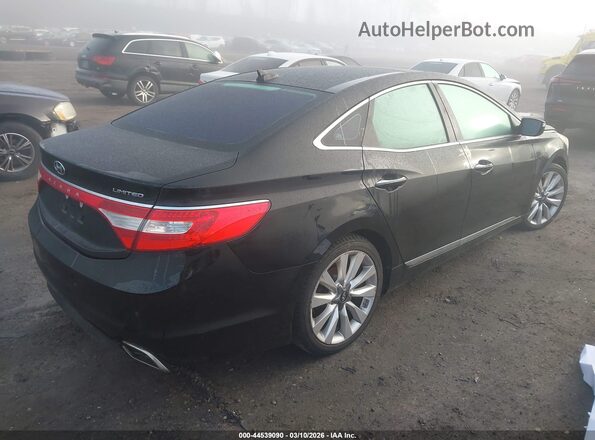KMHFH4JG9GA523863 2016 HYUNDAI AZERA Черный Задняя правая четверть
