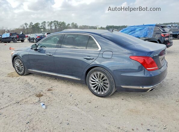 KMHG34JA5HU024248 2017 GENESIS G90 Gray Задня ліва чверть