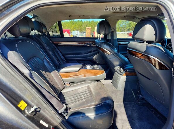 KMHG34JAXKU051274 2019 GENESIS G90 Charcoal Вид задніх сидінь
