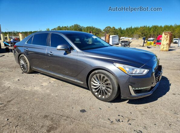 KMHG34JAXKU051274 2019 GENESIS G90 Charcoal Передня права чверть