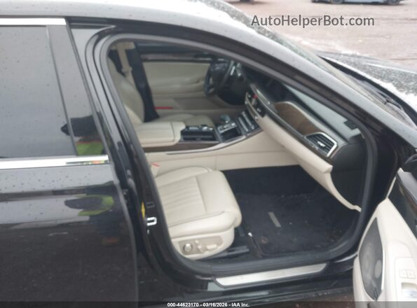 KMHG54JH8JU049299 2018 GENESIS G90 Черный Вид салона спереди