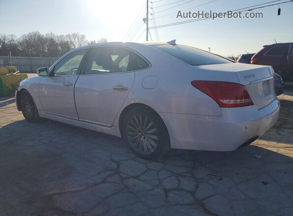 KMHGH4JH1GU102487 2016 HYUNDAI EQUUS Белый Задняя левая четверть