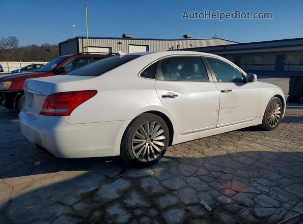 KMHGH4JH1GU102487 2016 HYUNDAI EQUUS Белый Задняя правая четверть