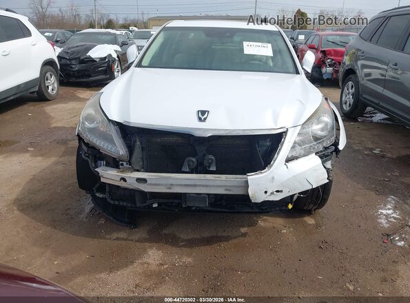 KMHGH4JH8GU106357 2016 HYUNDAI EQUUS Белый Вид спереди