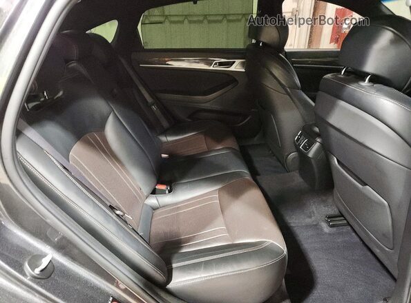 KMHGN4JB2KU296279 2019 GENESIS G80 Серый Вид задних сидений