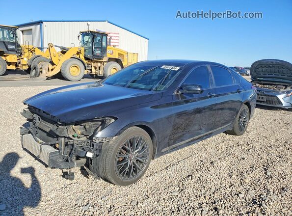 KMHGN4JB5JU255983 2018 GENESIS G80 Black Przód lewy