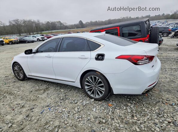 KMHGN4JE1GU122544 2016 HYUNDAI GENESIS Белый Задняя левая четверть