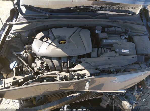 KMHH35LE1KU114076 2019 HYUNDAI ELANTRA GT Silver Widok z tyłu
