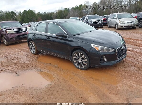 KMHH35LE1LU137679 2020 HYUNDAI ELANTRA GT Black Przód prawy