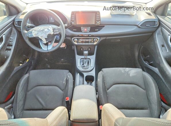 KMHH35LE2KU090385 2019 HYUNDAI ELANTRA Gray Առջևի վահանակի տեսք