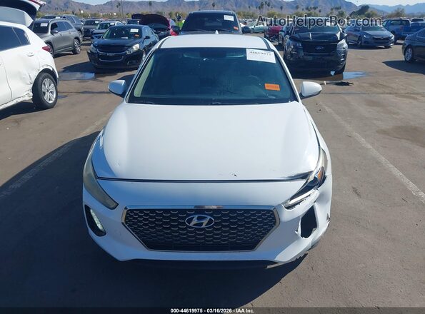 KMHH35LE3JU034597 2018 HYUNDAI ELANTRA GT Белый Вид щитка приборов