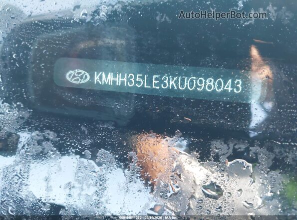 KMHH35LE3KU098043 2019 HYUNDAI ELANTRA GT Gray Widok komory silnika