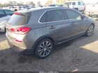 2019 Hyundai Elantra Gt   Gray vin: KMHH35LE3KU098043