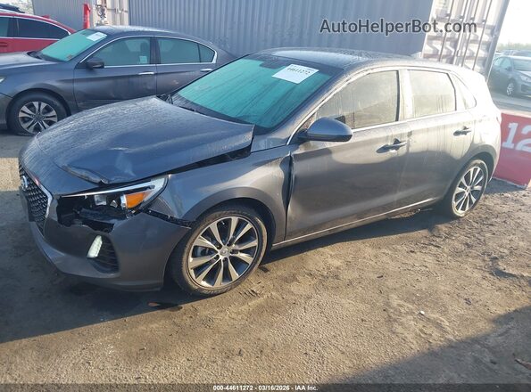 KMHH35LE3KU098043 2019 HYUNDAI ELANTRA GT Gray Przód lewy