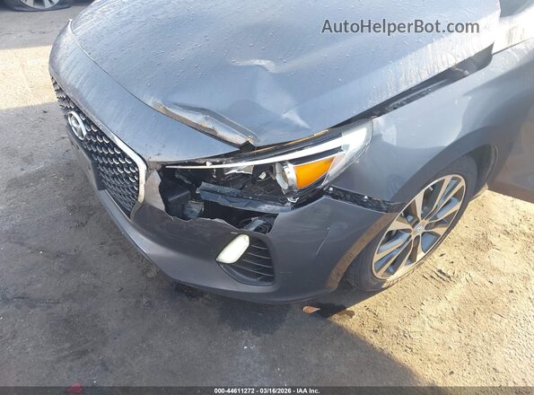 KMHH35LE3KU098043 2019 HYUNDAI ELANTRA GT Gray Widok z przodu