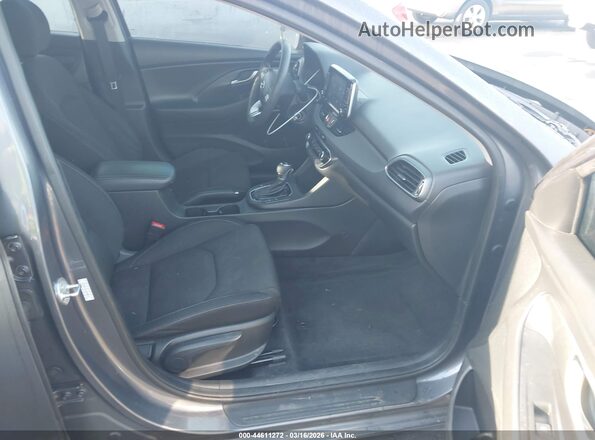 KMHH35LE3KU098043 2019 HYUNDAI ELANTRA GT Gray Widok wnętrza z przodu