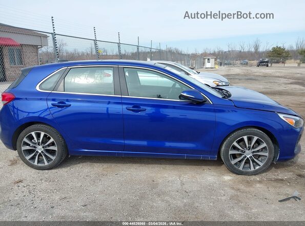 KMHH35LE3LU123864 2020 HYUNDAI ELANTRA GT Синий Панорамный вид салона 360°