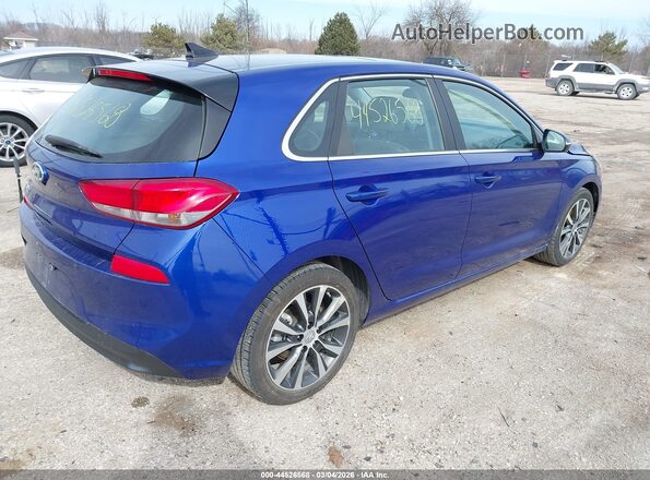 KMHH35LE3LU123864 2020 HYUNDAI ELANTRA GT Синий Задняя правая четверть