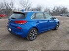 2018 Hyundai Elantra Gt   Синий vin: KMHH35LE4JU067463