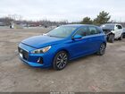 2018 Hyundai Elantra Gt   Синий vin: KMHH35LE4JU067463
