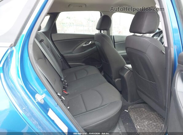 KMHH35LE4JU067463 2018 HYUNDAI ELANTRA GT Синий Вид наклейки с VIN-кодом