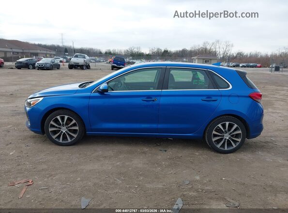 KMHH35LE4JU067463 2018 HYUNDAI ELANTRA GT Синий Панорамный вид салона 360°