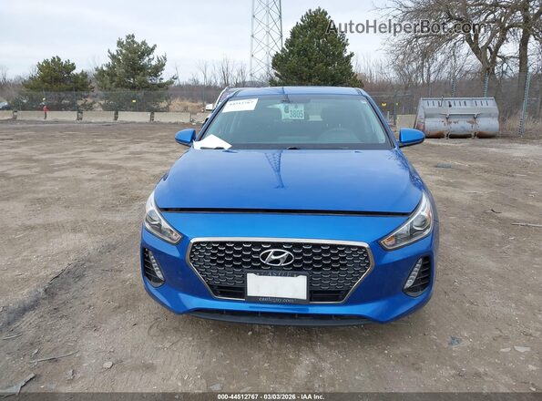 KMHH35LE4JU067463 2018 HYUNDAI ELANTRA GT Синий Вид щитка приборов
