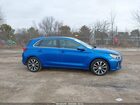 2018 Hyundai Elantra Gt   Синий vin: KMHH35LE4JU067463