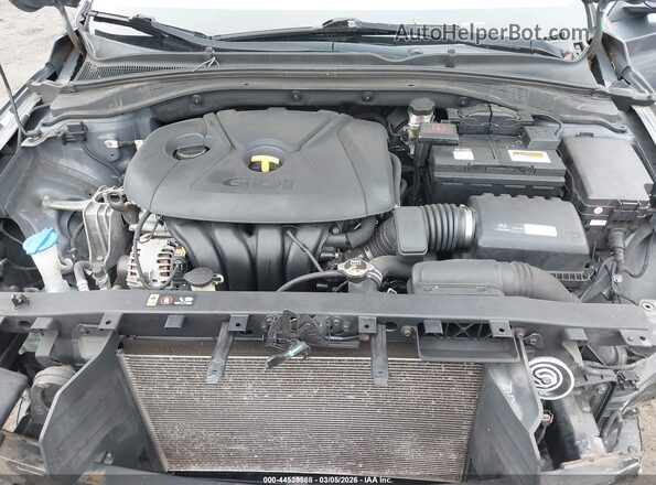 KMHH35LE5JU009734 2018 HYUNDAI ELANTRA GT Серый Вид сзади