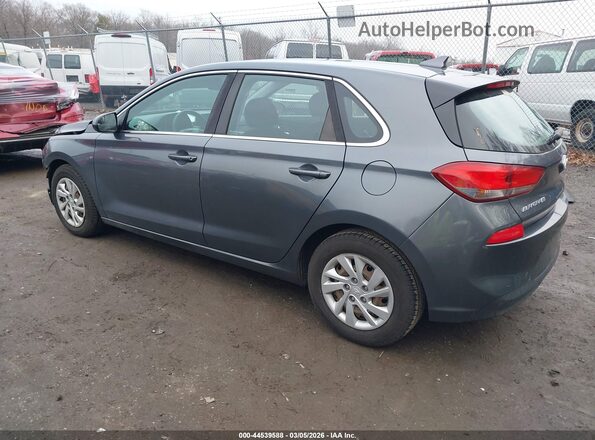KMHH35LE5JU009734 2018 HYUNDAI ELANTRA GT Серый Задняя левая четверть