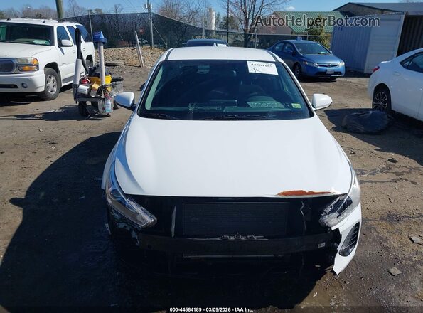 KMHH35LE6KU114672 2019 HYUNDAI ELANTRA GT White Widok zestawu wskaźników