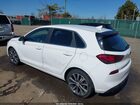 2019 Hyundai Elantra Gt   White vin: KMHH35LE6KU114672