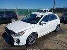 2019 Hyundai Elantra Gt   White vin: KMHH35LE6KU114672