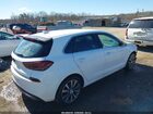 2019 Hyundai Elantra Gt   White vin: KMHH35LE6KU114672