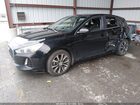 2019 Hyundai Elantra Gt   Black vin: KMHH35LE7KU107018