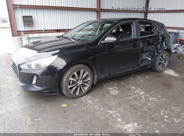 KMHH35LE7KU107018 2019 HYUNDAI ELANTRA GT Black Przód lewy