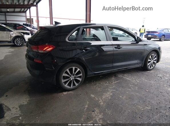KMHH35LE7KU107018 2019 HYUNDAI ELANTRA GT Black Tył prawy