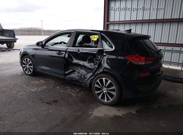 KMHH35LE7KU107018 2019 HYUNDAI ELANTRA GT Black Tył lewy