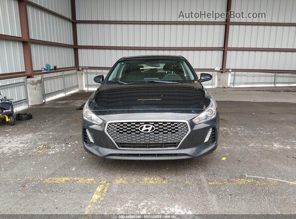 KMHH35LE7KU107018 2019 HYUNDAI ELANTRA GT Black Widok wnętrza z tyłu