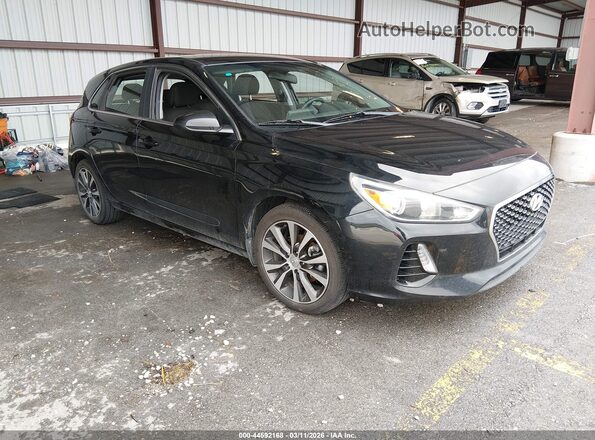 KMHH35LE7KU107018 2019 HYUNDAI ELANTRA GT Black Przód prawy