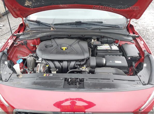 KMHH35LEXKU098184 2019 HYUNDAI ELANTRA GT Red Вид ззаду