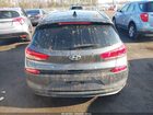 2019 Hyundai Elantra Gt   Gray vin: KMHH35LEXKU117686