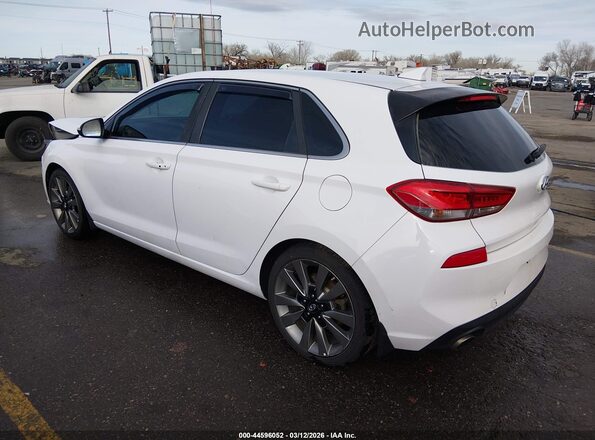 KMHH55LC2JU054638 2018 HYUNDAI ELANTRA GT Белый Задняя левая четверть
