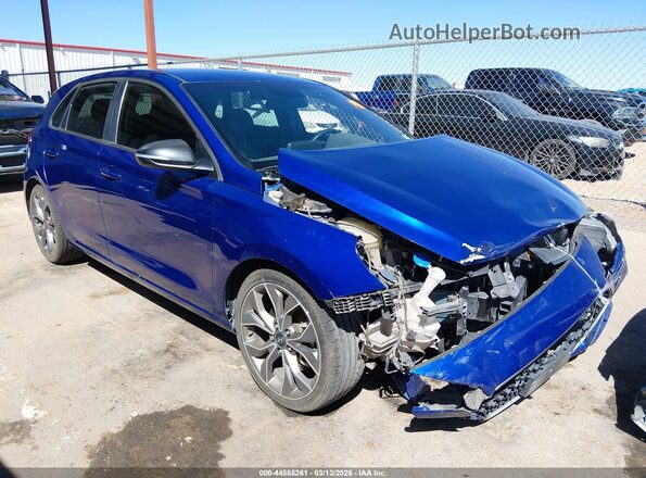 KMHH55LC3LU129138 2020 HYUNDAI ELANTRA GT Blue Առջևի աջ