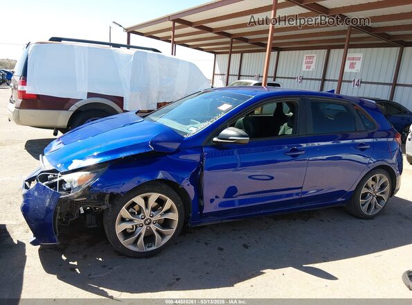 KMHH55LC3LU129138 2020 HYUNDAI ELANTRA GT Blue Սալոնի հետևի տեսք