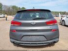 2019 Hyundai Elantra Gt N Line Серый vin: KMHH55LC8KU109028