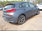 2019 Hyundai Elantra Gt N Line Серый vin: KMHH55LC8KU109028