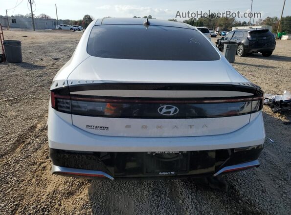 KMHL14JA6SA472575 2025 HYUNDAI SONATA Белый Вид сзади