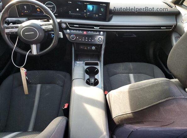 KMHL14JA6SA472575 2025 HYUNDAI SONATA Белый Вид панели приборов